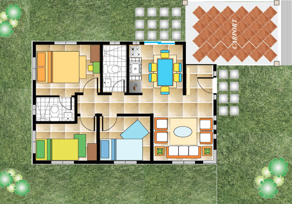 Santa Rosa Hills Lestari Floor Plan 