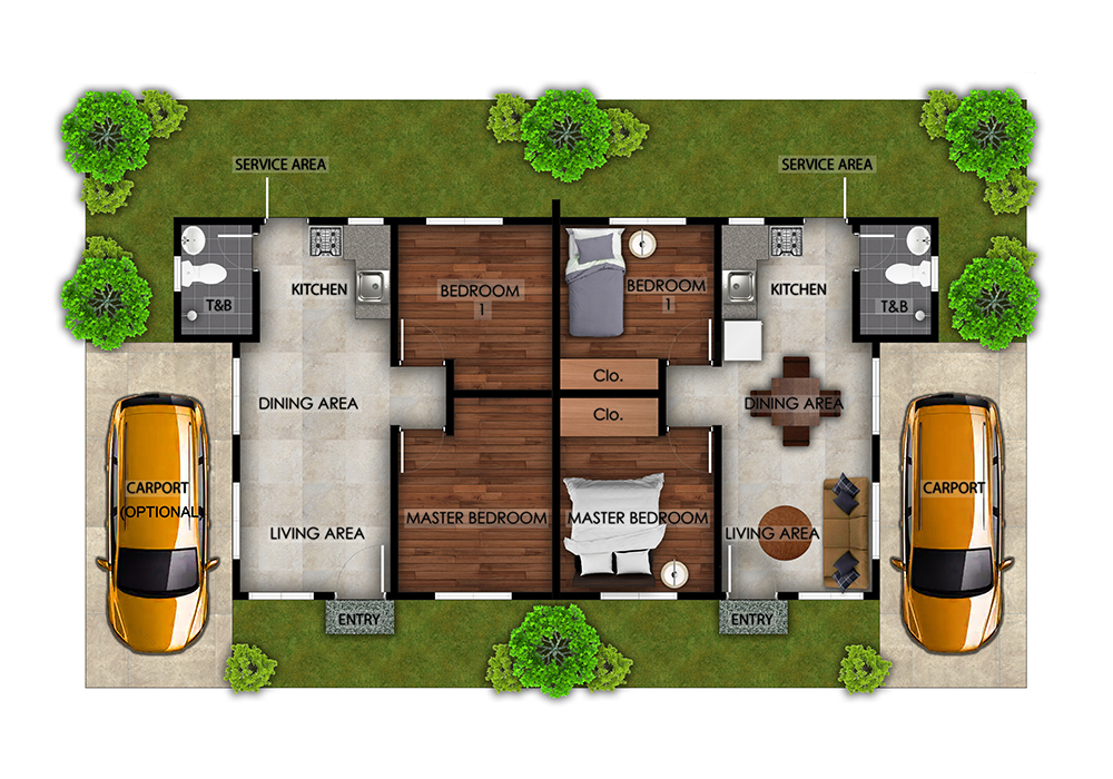 San Francisco Heights Felice Floor plan