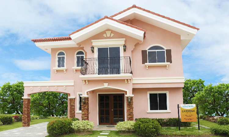 Caterina is one of the generously spaced two-storey single detached house models offered in Siena Homes. (Actual Photo)